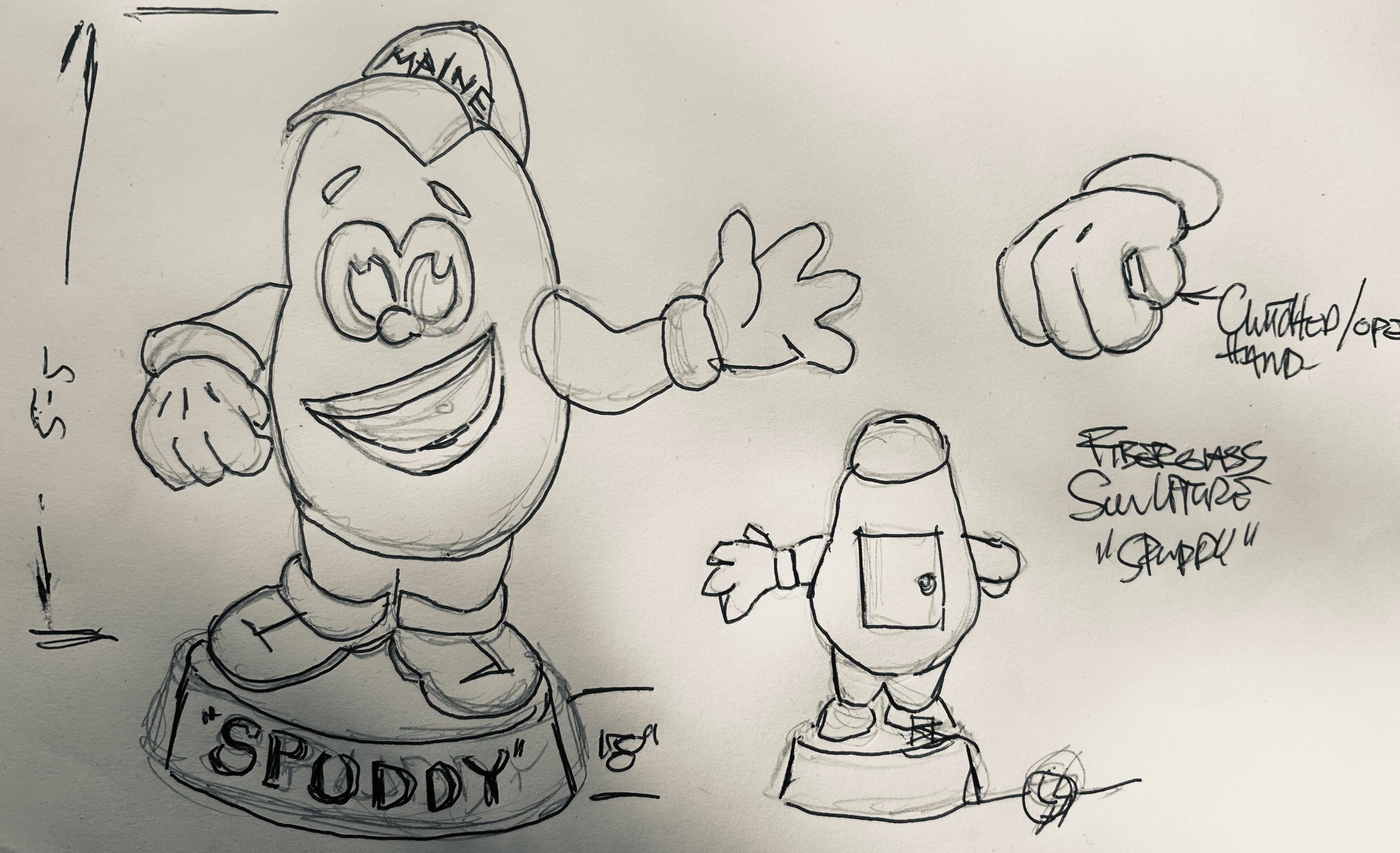 Concept sketch Designed and Fabricated for the Agricultural Deparment State of Maine